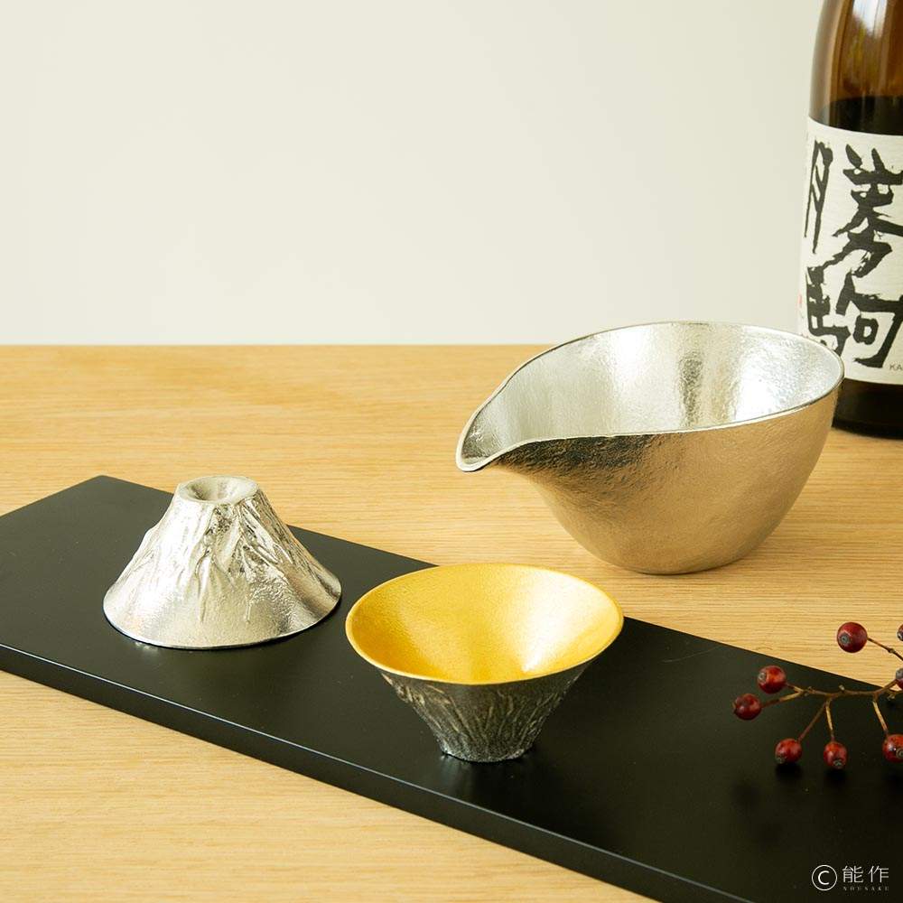 Sake Cup - FUJIYAMA Gold-2