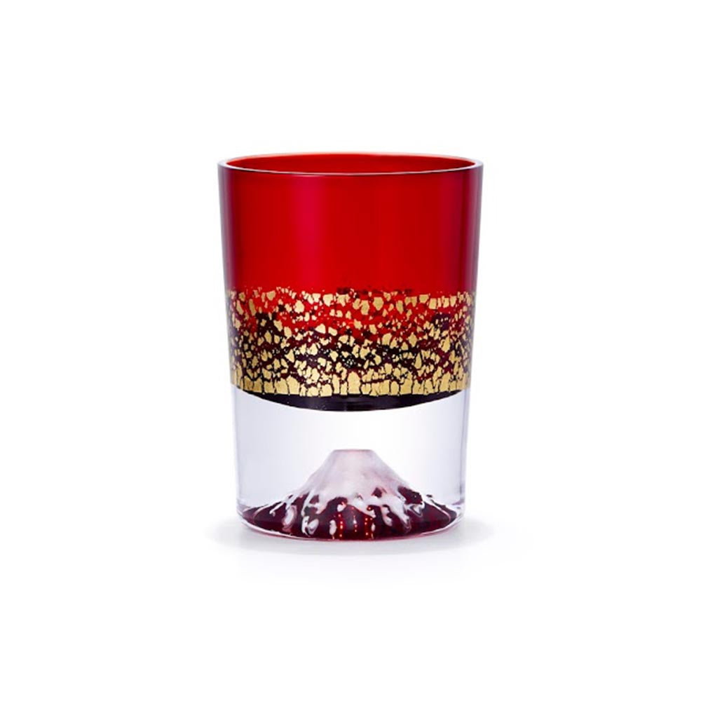 TAJ-200002-BL_Gold Leaf Fuji Cup (Red, 2.9fl-oz) -1